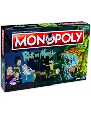 Joc de societate Hasbro Monopoly - Rick and Morty Edition -1