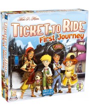 Joc de masă Ticket to Ride: Prima călătorie (Europa) - pentru copii -1