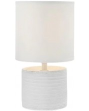 Lampă de masă Smarter - Cilly 01-1370, IP20, 240V, E14, 1x28W, alb -1