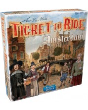 Joc de societate Ticket to Ride: Amsterdam - Pentru familie -1