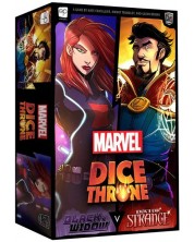 Joc de societate pentru două persoane Dice Throne: Marvel 2 Hero Box 2 - Black Widow vs Doctor Strange -1