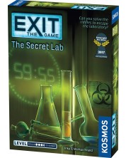 Joc de societate Exit: The Secret Lab - de familie	 -1