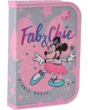 Penar cu instrumente Play Minnie Mouse - Fab Chick, cu 1 fermoar