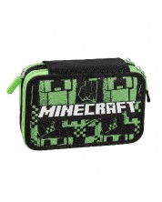 Penar cu rechizite Panini Minecraft - Pixels Green