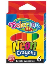 Pasteluri neon Colorino Kids - 6 culori -1