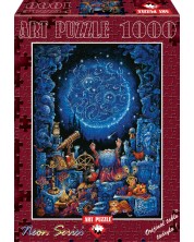 Puzzle neon Art Puzzle din 1000 de piese - Astrologie