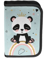 Penar echipat Paso Panda - Rainbow, cu 1 fermoar