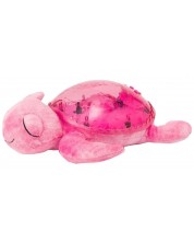 Proiector de lumină de noapte Cloud B - Broască țestoasă de mare, roz -1