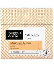 Nuggela & Sulé Fiole împotriva căderii părului Effective Anti-Hair Loss, 4 x 10 ml -1