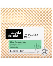 Nuggela & Sulé Fiole regeneratoare pentru creștere Hair Regenerator,  4 x 10 ml -1