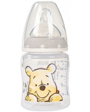 Nuk First Choice Bottle - Disney, TC, cu tetina din silicon, 150 ml, gri/monocrom -1