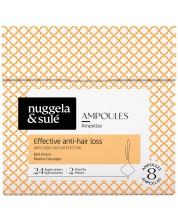 Nuggela & Sulé Fiole împotriva căderii părului Effective Anti-Hair Loss, 8 x 10 ml -1