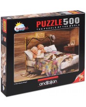 Puzzle Anatolian de 500 piese - Nu este loc mai frumos ca acasa, Diane Dengel