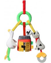 Jucărie educativă pentru cărucior Babyono Play More - On The Farm -1