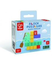 Puzzle educațional din lemn Hape - 21 piese