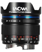 Obiectiv foto Laowa - FF II, 14mm, f/4.0 C&D-Dreamer, pentru Canon R -1