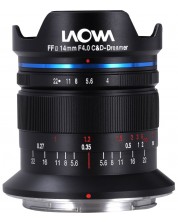 Obiectiv foto Laowa - FF II, 14mm, f/4.0 C&D-Dreamer, за Nikon Z
