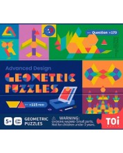 Puzzle educativ Toi World - Forme geometrice -1