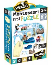 Puzzle educativ Headu Montessori - Poluri -1