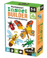 Joc educativ Headu Montessori - Insect builder -1