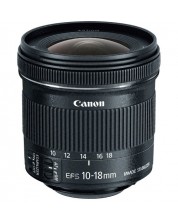 Obiectiv foto Canon - EF-S, 10-18mm, f/4.5-5.6 IS STM