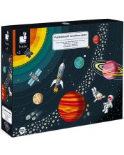 Puzzle educațional Janod din 100 de piese - Sistemul solar -1