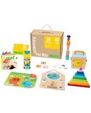 Trusa educațională Tooky Toy - Montessori, 40 piese -1