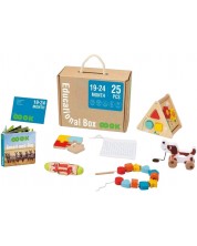 Trusa educațională Tooky Toy - Montessori, 25 piese -1