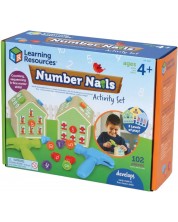 Set educațional Learning Resources - Case matematice -1