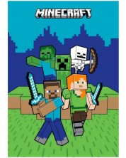 Pătură Mojang Studios Games: Minecraft - Cover Art -1