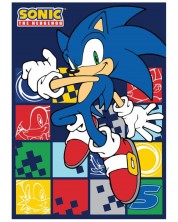 Pătură Sega Games: Sonic the Hedgehog - Sonic the Hedgehog -1