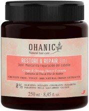 Ohanic Restore & Repair Masca reparatorie pentru păr uscat și deteriorat, 250 ml -1