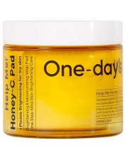 One-Day's You Help Me! Tampoane de machiaj Honey-C, 60 bucăți