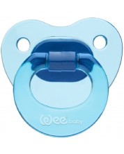 Suzetă ortodontică Wee Baby Candy, 0-6 luni, albastră -1