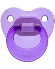 Suzetă ortodontică Wee Baby Candy, 18+ m, violet -1