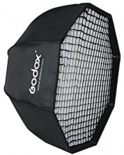 Softbox octogonal Godox - SB-GUBW, 95cm, cu grilă -1