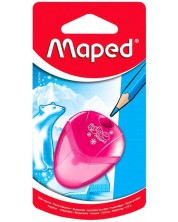 Ascutitoare Maped Igloo - roz, simplu -1