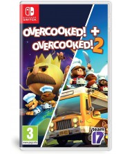 Οvercooked! + Overcooked! 2 - Double Pack (Nintendo Switch) -1