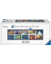 Puzzle panoramic Ravensburger de 40 320 piese - Momente Disney de neuitat
