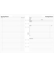 Rezerva pentru organizator Filofax А5 - Organizator intalniri