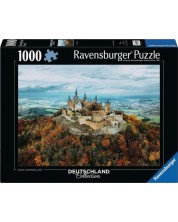 Puzzle Ravensburger  din 1000 de piese  - Castelul Hohenzollern