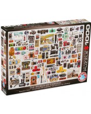 Puzzle Eurographics de 1000 piese -World of Cameras