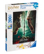 Puzzle Ravensburger din 200 XXL de piese - Harry Potter vs Voldemort -1