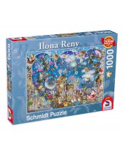 Puzzle Schmidt din 1000 de piese - Craciun