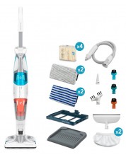 Aparat de curățat cu abur Rowenta - Clean & Steam Multi, RY8544WH, alb - imagine 1