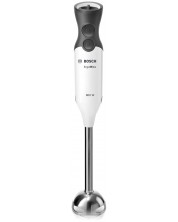 Blender de mână Bosch - ErgoMixx MS61A4110, 800W, 12 viteze, alb/gri