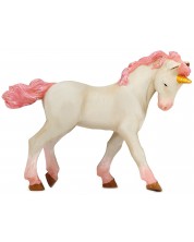 Figurina Papo The Enchanted World – Unicorn cu o coama roz