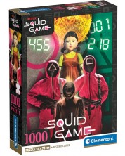 Puzzle  Clementoni din 1000 piese - Squid Game, opţiune 2 -1