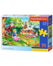 Castorland Puzzle 70 de piese - Hansel si Gretel 