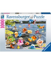 Puzzle Ravensburger din 1000 de piese - Picnic marin Gelini -1